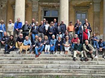 TR Register Italy event, TR Day dal Riso al Rosa 2025, foto di gruppo TR Register Italy + Swiss