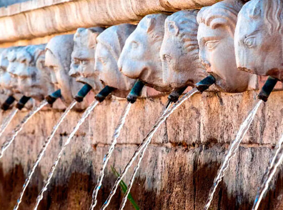 TR in Abruzzo Raduno Nazionale 2026, la fontana delle 99 cannelle, L'aquila